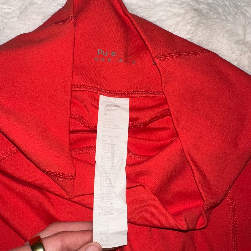 Fabletics Red Leggings - Picture 3 of 3